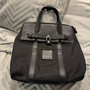 Henri Bendel Black Small Backpack